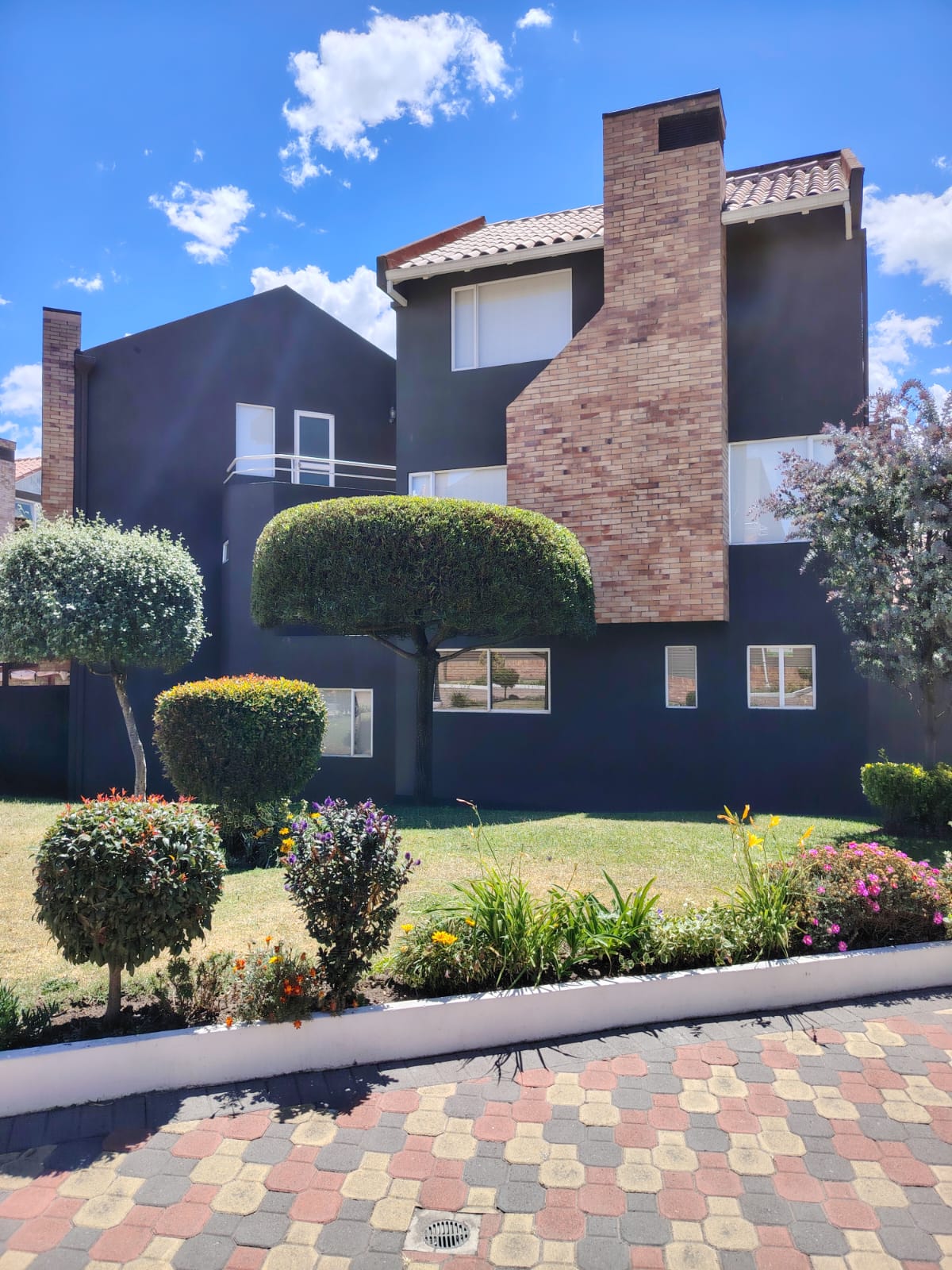 Fachada de la casa